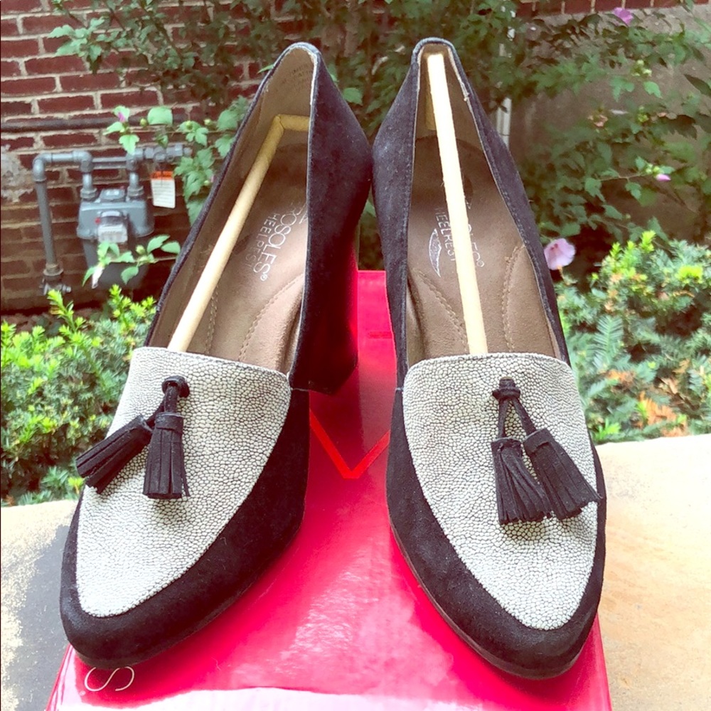 Aerosoles Times Square Tassel Pumps, Black